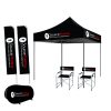 Branded 2m Gazebo Telescopic Chairs Banners Special (Combo7)