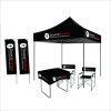 Branded Mini 2m Gazebo Telescopic Outdoor (Combo 45)