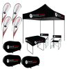 Curated Branded 3m Gazebo 4 Branded Fin Flags Deals (Combo 16)