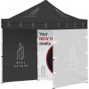 Gazebo 2 X 2m Petite Frame 3 Full Wall - Image 14