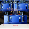 4 Color 4 Station 360° Rotable Silk Screen Printing Press - Image 9
