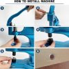 Hand Press Grommet Machine  Tool Kit with Hobbyist Manual - Image 6