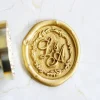 Custom Brass Seal - INITIALS ONLY - Image 2