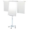 Impression Pro Mobile Steel Magnetic Whiteboard Easel with Extended Display Arms