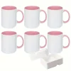 20pcs Sublimation Blank Mug 11oz Two-Tone - Image 8