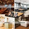 40pcs DIY Blank Sublimation Coasters - Rubber Square - Image 4
