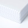 Blank Plain Correx Boards Pack of 20 (3mm) – White - Image 3