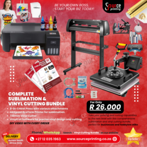 Complete Sublimation & Vinyl Cutting Bundle