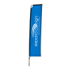 Telescopic Banner – Feather Banner with Fibre Support and Metal Ground Spike - Image 2