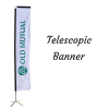 Telescopic Banner – Feather Banner with Fibre Support and Metal Ground Spike - Image 4