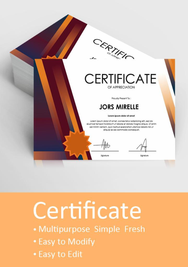 Custom Certificate Design – A4, A3, and Custom Sizes - Image 2