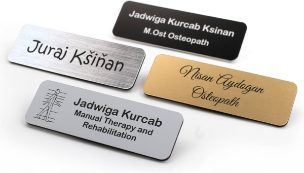 Custom Name Badges – Personalized & Professional