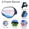Spring Steel Pop-Up Banner Frame – Durable and Portable - Image 3