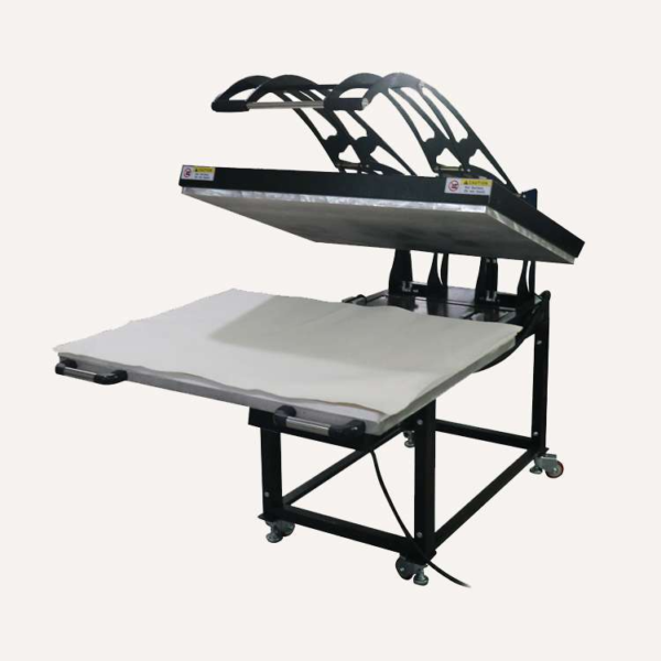 100×80cm Heat Press Machine for large-scale heat transfer projects. - Image 2