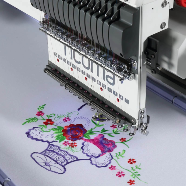 RICOMA CHT2-1206 Embroidery Machine industrial-grade - Image 5