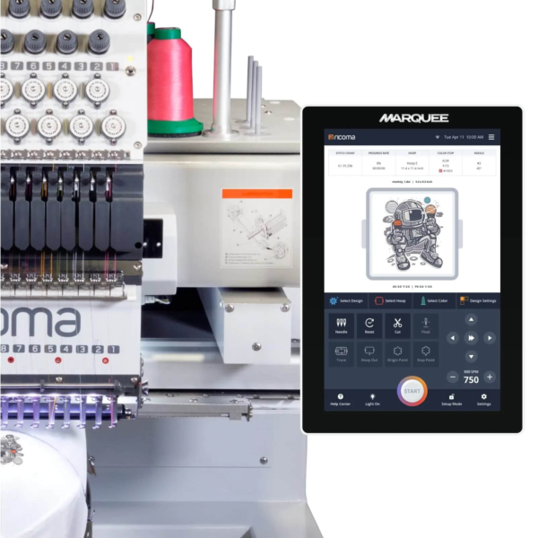 RICOMA CHT2-1206 Embroidery Machine industrial-grade - Image 3