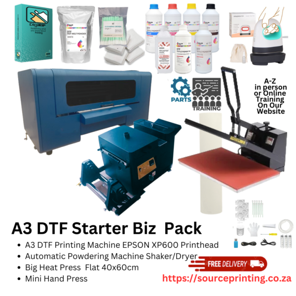 A3 DTF Starter Biz  Pack Complete Package