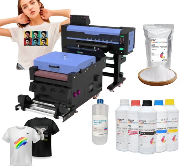 DTF 600mm Printing & Powdering Machine Complete Set