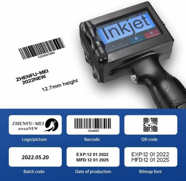 Handheld Intelligent Inkjet Printer - Image 4