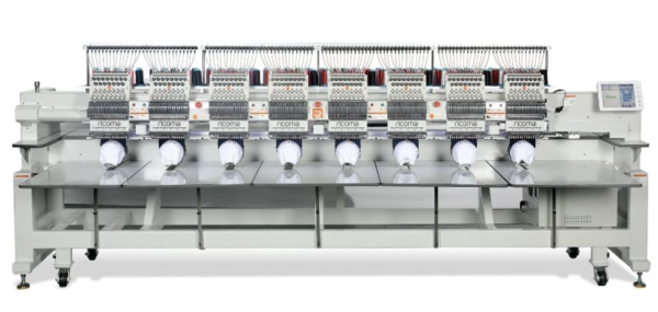 RICOMA CHT2-1208 12-Needle 8-Head Computerized Embroidery Machine with CAP Option