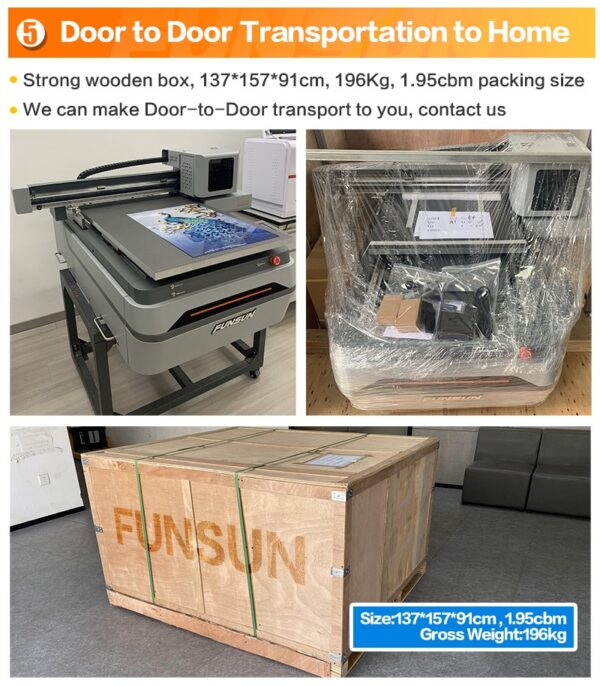 A1 UV DTF Flatbed Printer (6090 UV) - Image 4