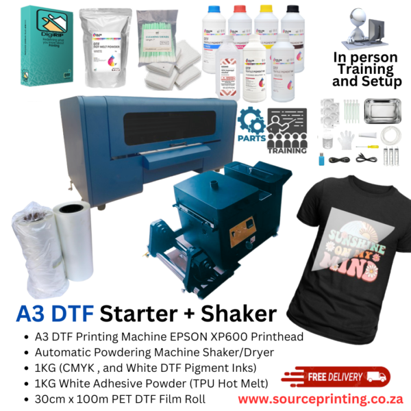 A3 DTF Starter + Shaker Package