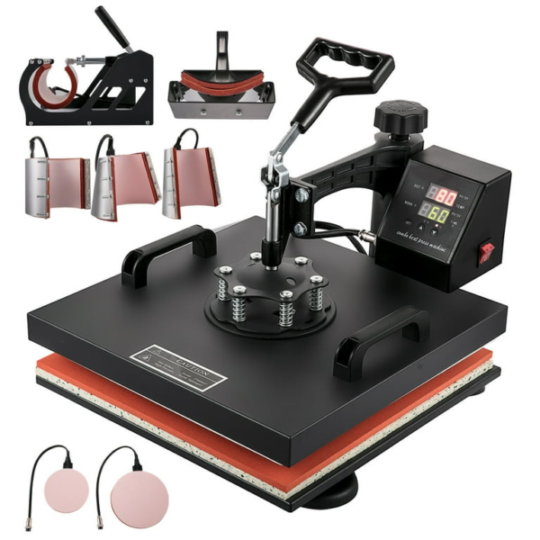 Cutting and labelling machine Starter Bundle with heat press 8 in 1 and min press - Image 3