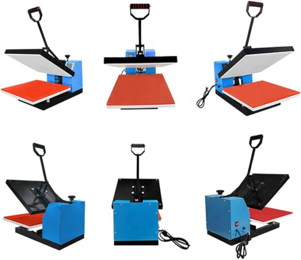 Large Heat Press  Machine 40x60cm – Manual Flat Surface Press for T-Shirt and Garment Printing - Image 6