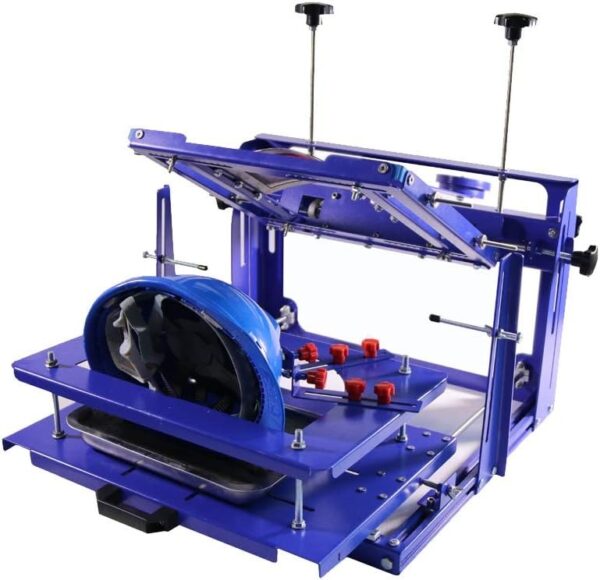 Screen Printing Machine One Color Safety Helmet Hard Material Hat Screen Printing Machine