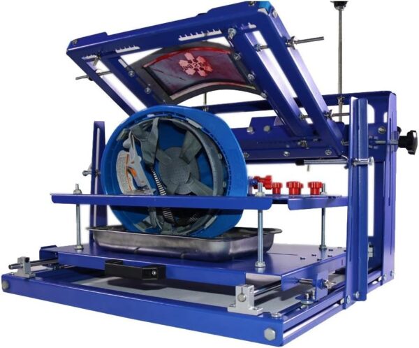 Screen Printing Machine One Color Safety Helmet Hard Material Hat Screen Printing Machine - Image 2