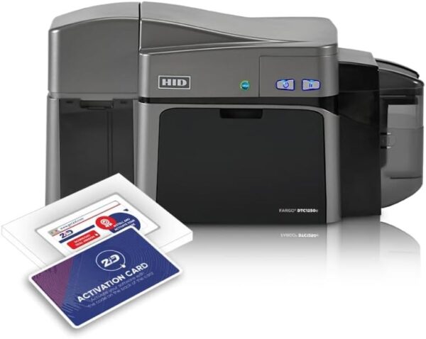 The FARGO DTC1250e is the ideal card printing solution for small businesses, schools, and local governments