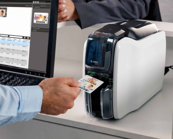 Zebra ZC100 Single-Sided ID Card Printer - Image 5