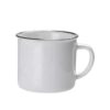 Custom Sublimation Blanks Coated Metal Enamel Mug - 10 pcs