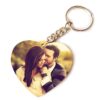 Heart-Shaped MDF Sublimation Keyrings – 100pcs - Image 3