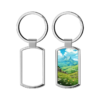 Personalized DIY Custom Sublimation Rectangle Keychain - 50 pcs | Stainless Steel Blanks for Custom Printing - Image 3