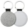 Sublimation Glitter PU Leather Key Chain (Round) – 50pcs - Image 5