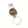 50pcs  Sublimation 3-In-1  Keychain with Nail Clipper & Bottle Opener – Durable Metal - Image 2