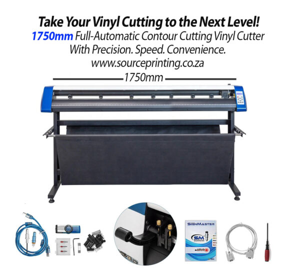 1750mm Full-Automatic Contour Cutting Vinyl Cutter Precision. Speed. Convenience.