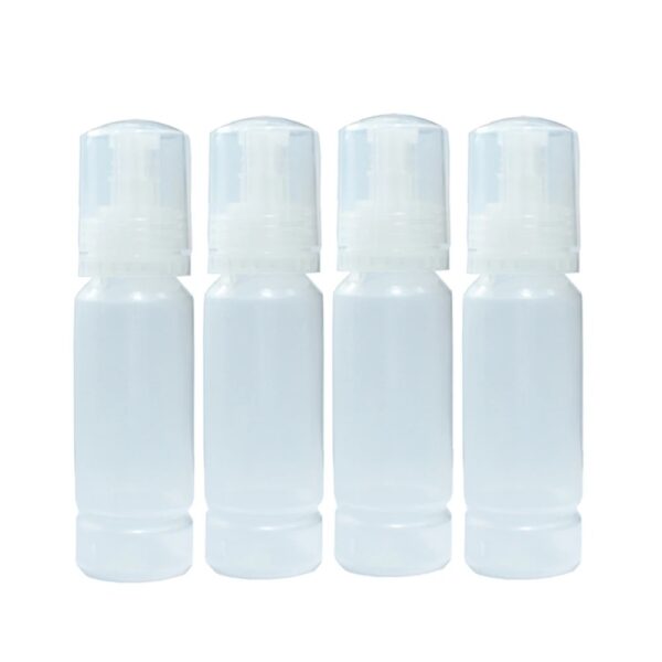 x4 Universal Empty Ink Refill Bottles 70ml– Compatible with Epson EcoTank Series - Image 2