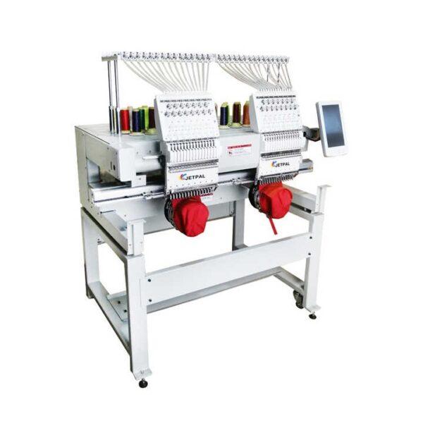 2 Head 12-Needle High-Speed Embroidery Machine Jetpal - Image 2