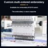 2 Head 12-Needle High-Speed Embroidery Machine Jetpal - Image 4