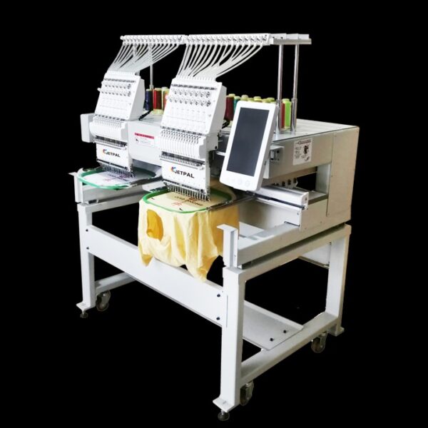 2 Head 12-Needle High-Speed Embroidery Machine Jetpal - Image 8