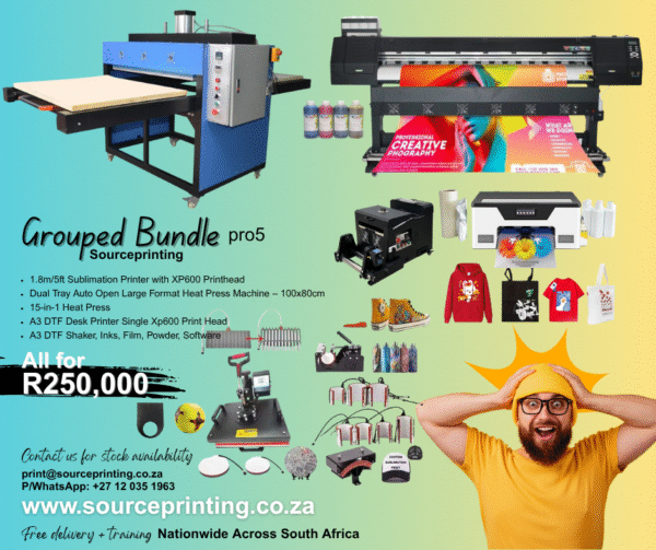 Grouped Bundle Pro5 – Sublimation & DTF Power Combo