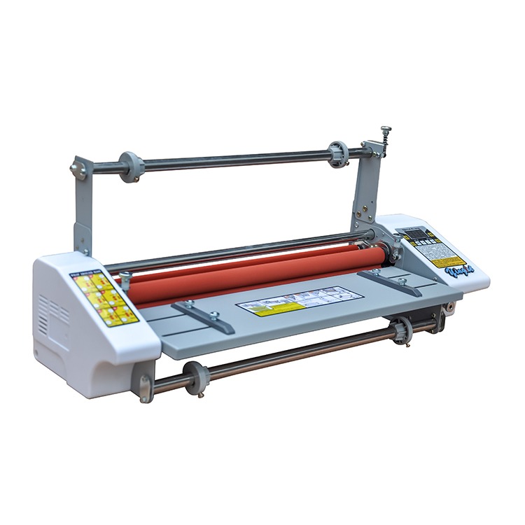 A2 Hot & Cold Roll Laminator Ideal for A3, 30cm, 60cm, and A2 UV DTF film lamination.