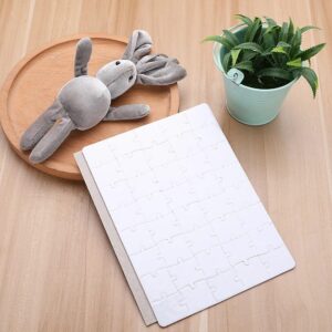 A4 Size Rectangle Sublimation Jigsaw Puzzle Photo Frame Blanks x10
