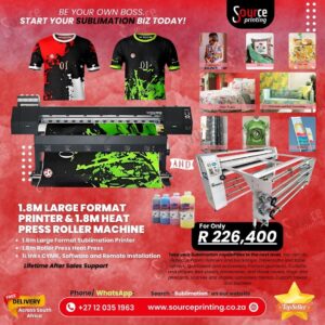 1.8m Dye Sublimation Printer Sublimation Production Bundle
