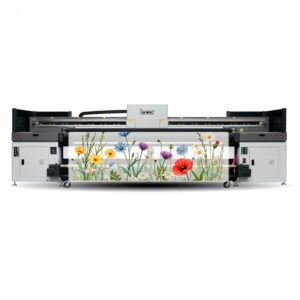 UV Hybrid Printer 3.2m with 8 pcs 1024i print heads