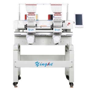 2-Head 9-Needle Computerized Embroidery Machine YH-902