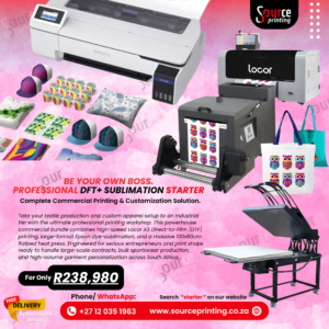 Be your own boss, professional DFT+ Sublimation starter